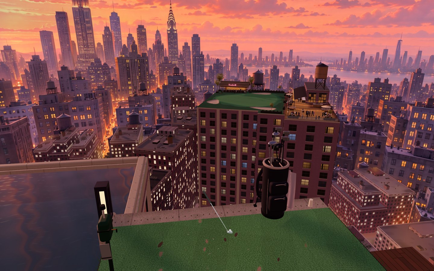 Actual Overtime gameplay from the tee