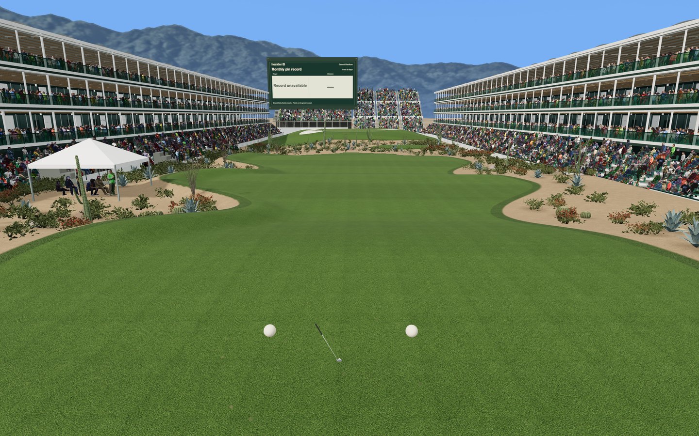 Desert Stadium in Heckler Golf, today’s Daily Heckle venue