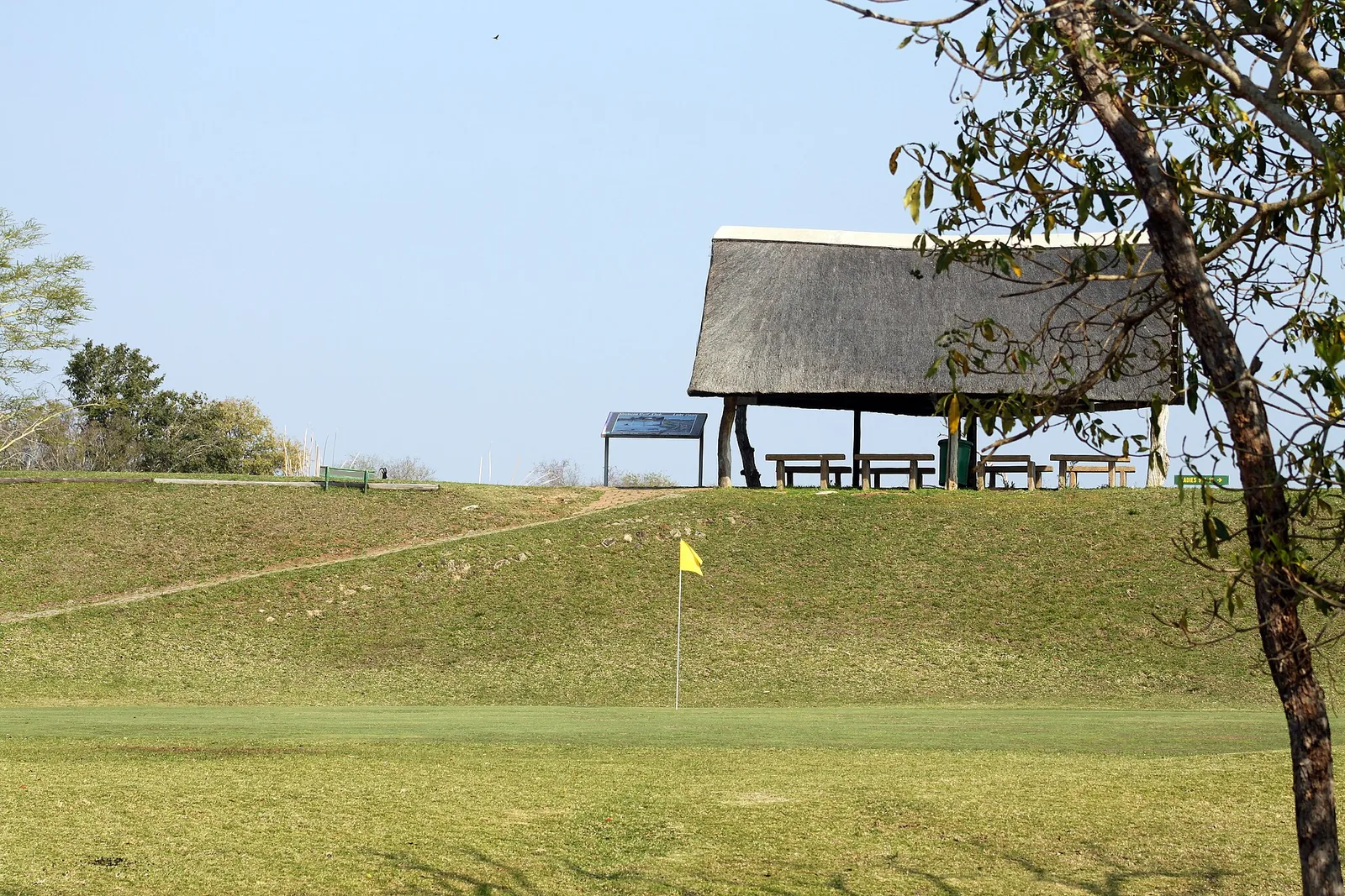 Skukuza golf course in Kruger National Park.